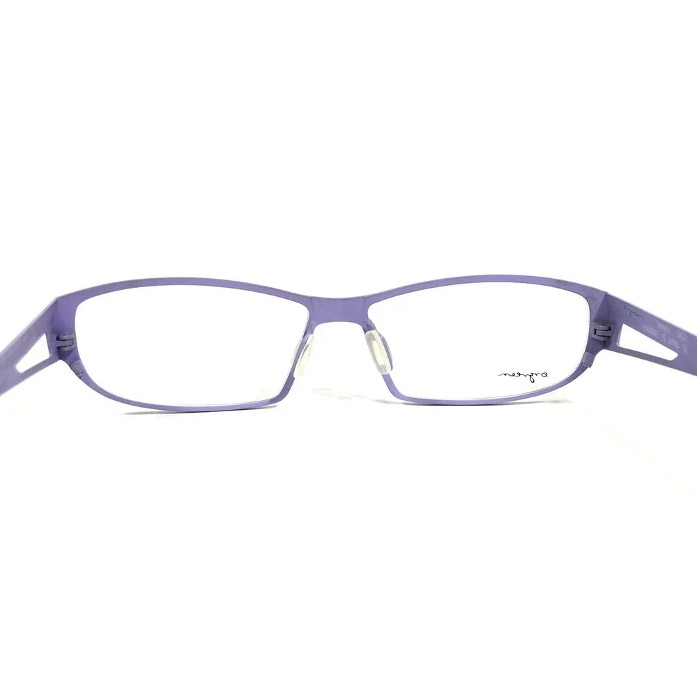Orgreen Eyeglasses Frames HELLDIVER 117 Black Purple Rectangular 53-15-135